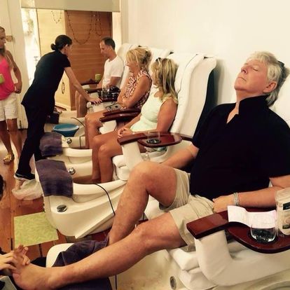 BioPulse 2 Person Ionic Detox Foot Spa with frequencies