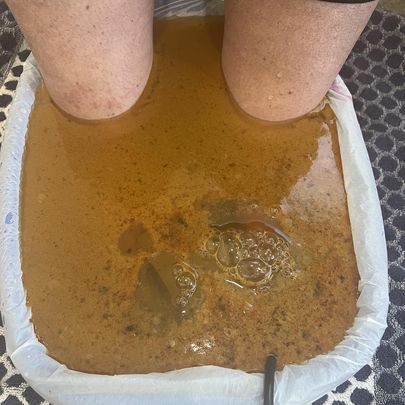 BioPulse 2 Person Ionic Detox Foot Spa with frequencies