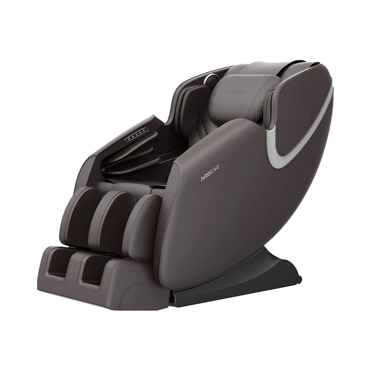 Bosscare Full-Body Zero-Gravity Leather Massage Chair With Zero Gravity And Bluetooth