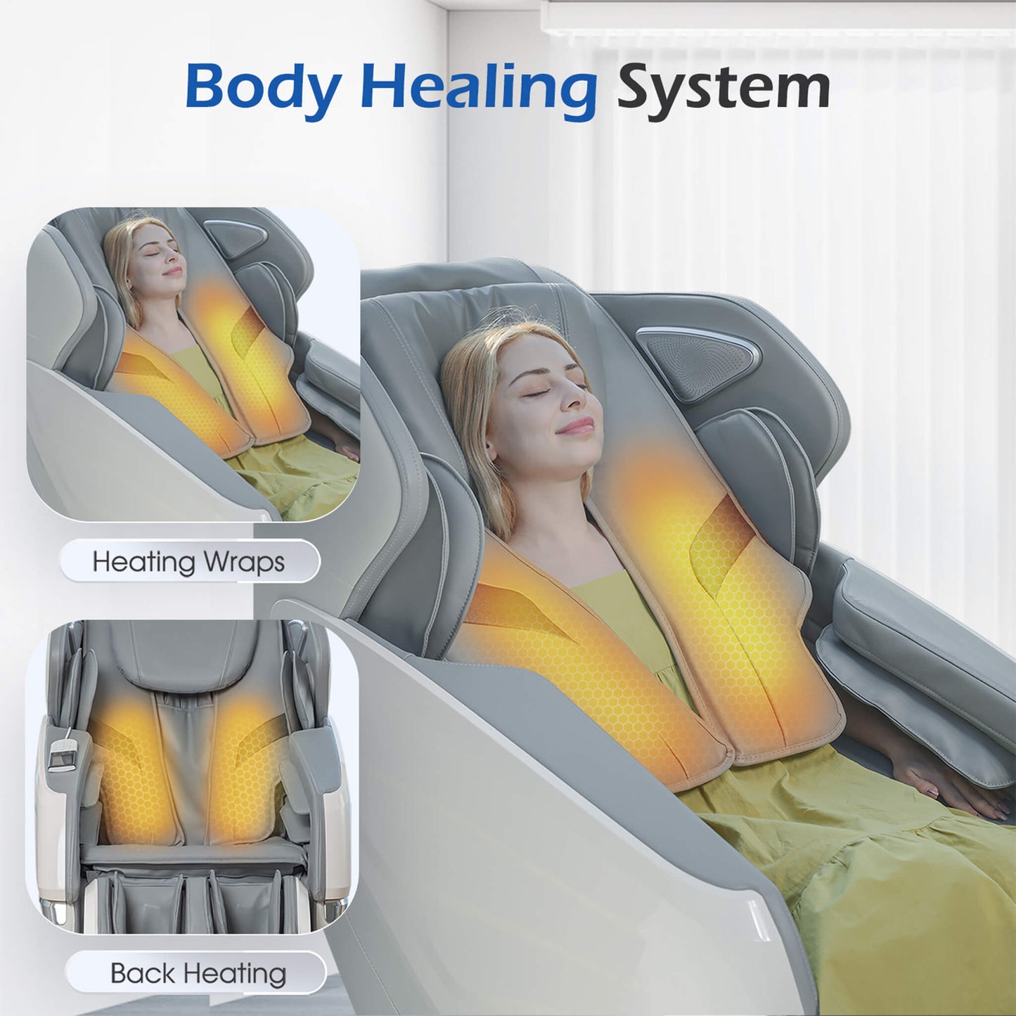 Bosscare Premium Full Body Zero Gravity Massage Chair With Ai Voice And App Control