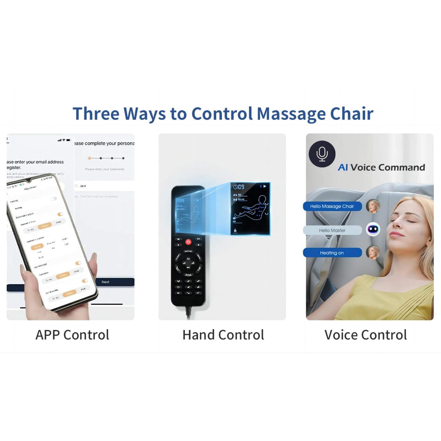 Bosscare Premium Full Body Zero Gravity Massage Chair With Ai Voice And App Control