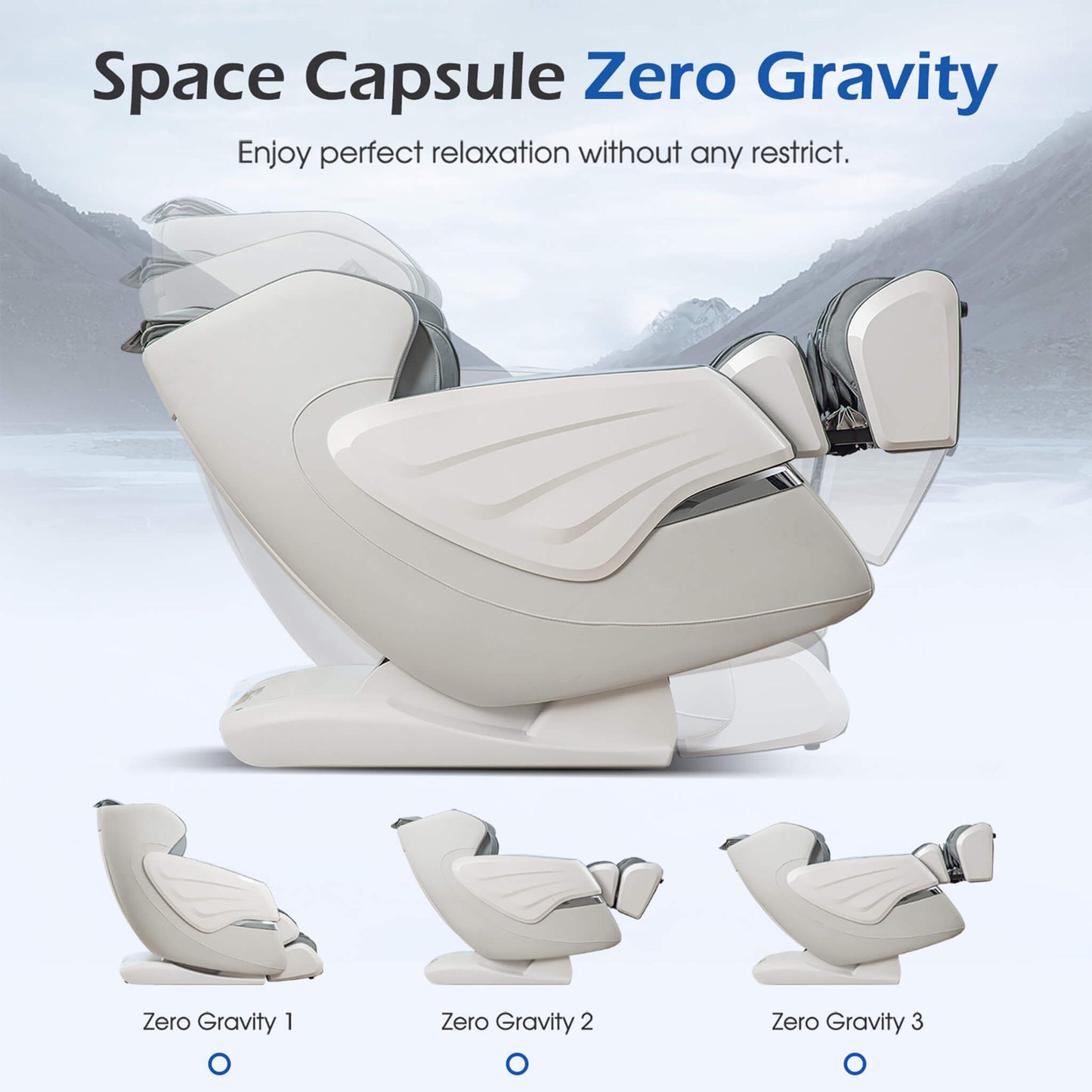 Bosscare Premium Full Body Zero Gravity Massage Chair With Ai Voice And App Control