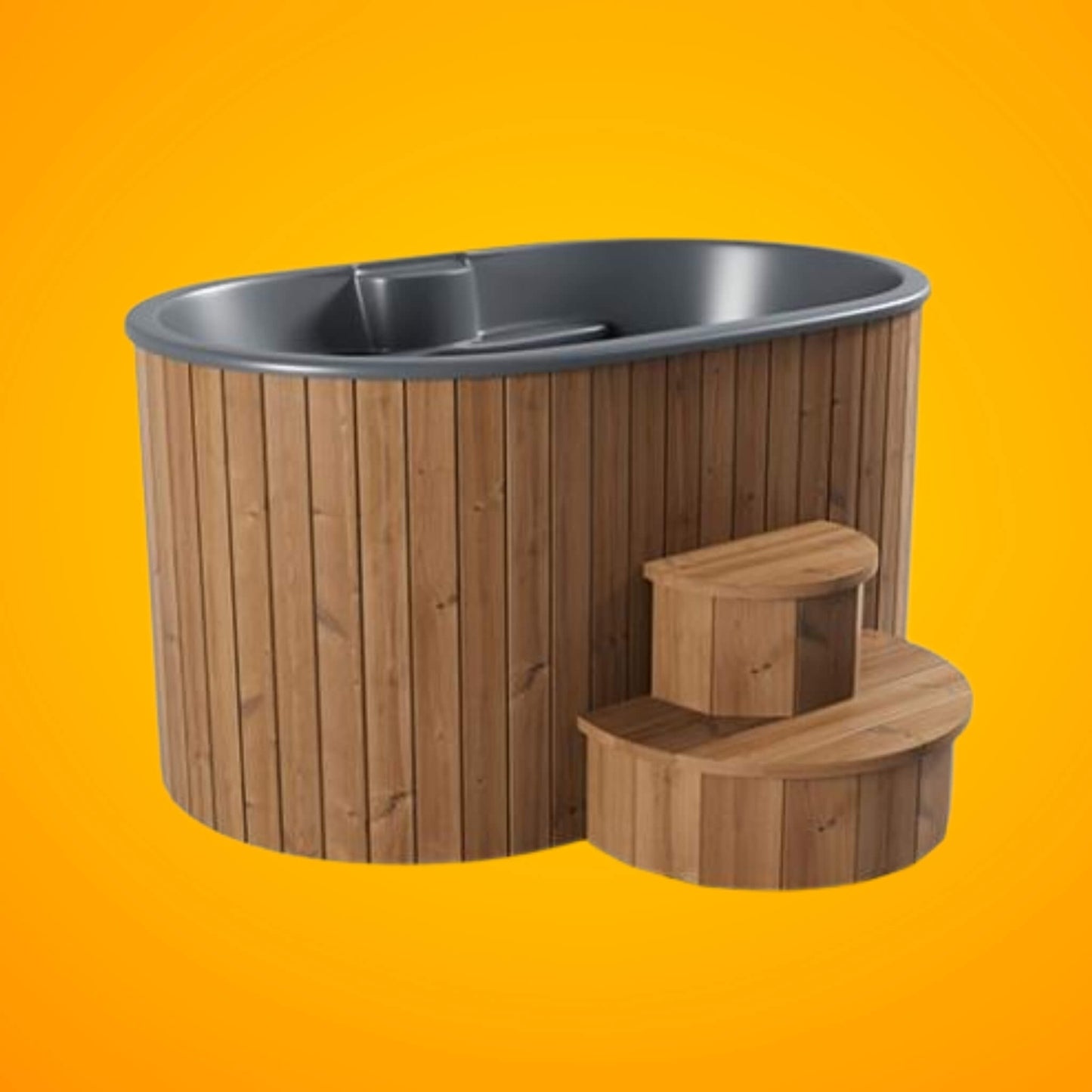 SaunaLife Model S2N Premium 2-Person Cold Plunge And Hot Immersion Tub [MODEL-S2N]