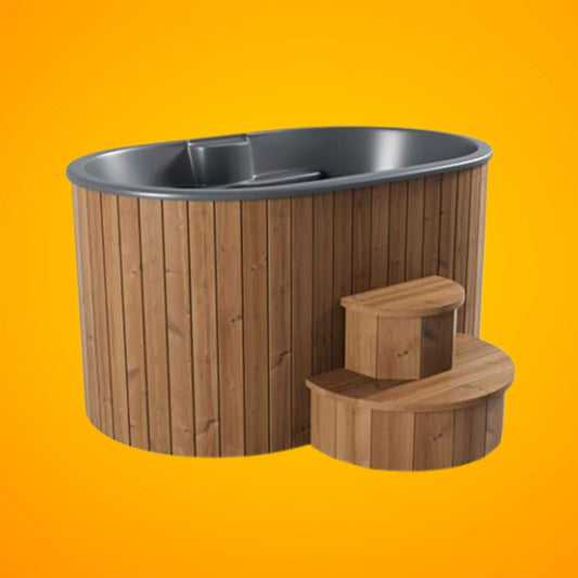 SaunaLife Model S2N Premium 2-Person Cold Plunge And Hot Immersion Tub [MODEL-S2N]